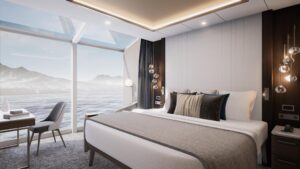 Read more about the article The coolest rooms at sea? This cruise line is converting a helicopter hangar into super suites
