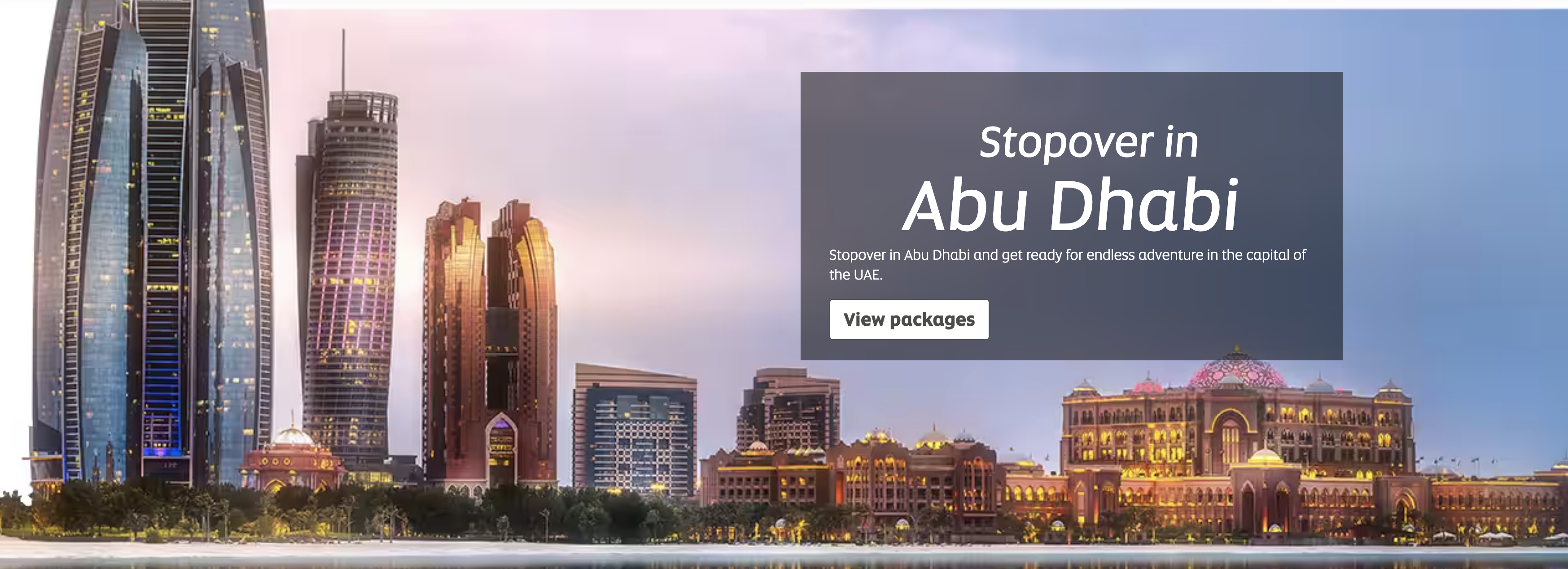You are currently viewing Etihad Airways’ stopover program is back — here’s how to book