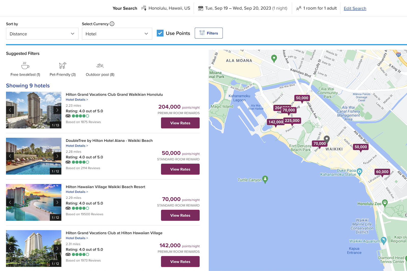 You are currently viewing Quick Points: How to search for hotel stays with free night certificates