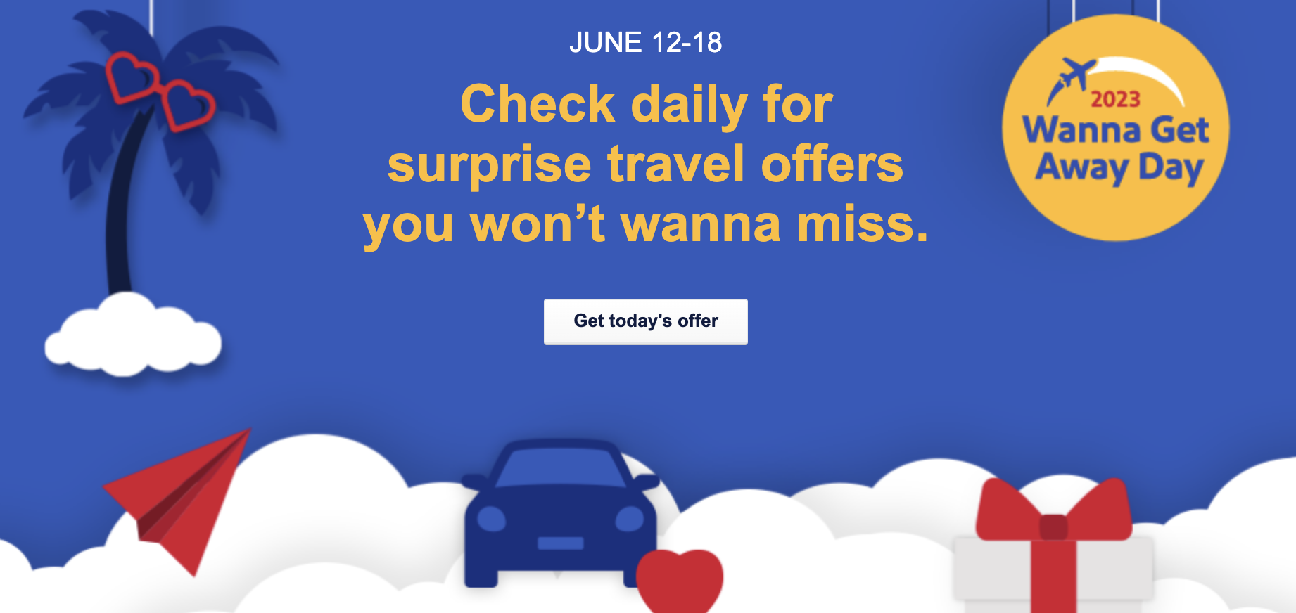 You are currently viewing Southwest Wanna Get Away Day sweepstakes: Earn bonus points, discounted flights and more this week only