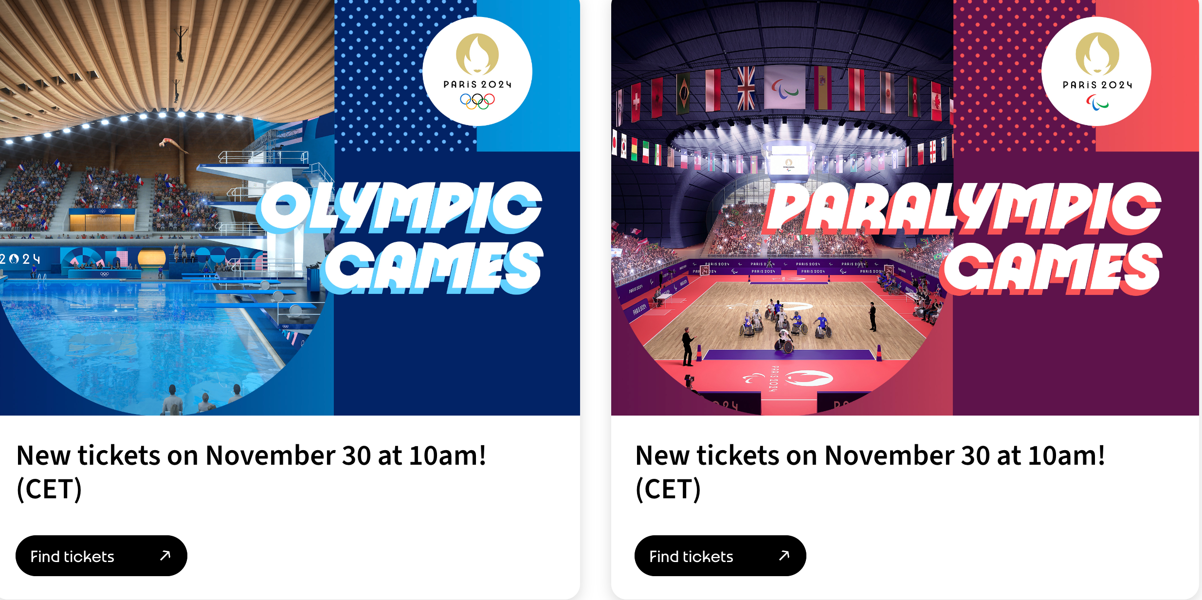You are currently viewing 2024 Paris Olympics: 400,000 new tickets released on Nov. 30
